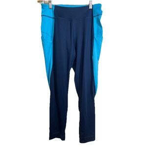 Girls Avia Athletic Leggings‎ Size XXL (18) Blue